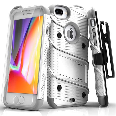 Zizo Bolt Series Case with Screen Protector, Holster, 